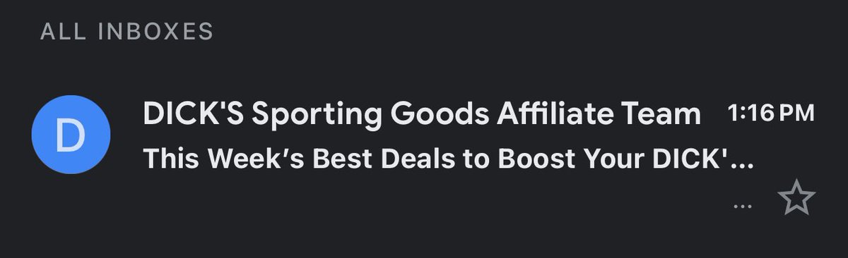 LordRestock's tweet image. Love when DSG sends me emails 🤣