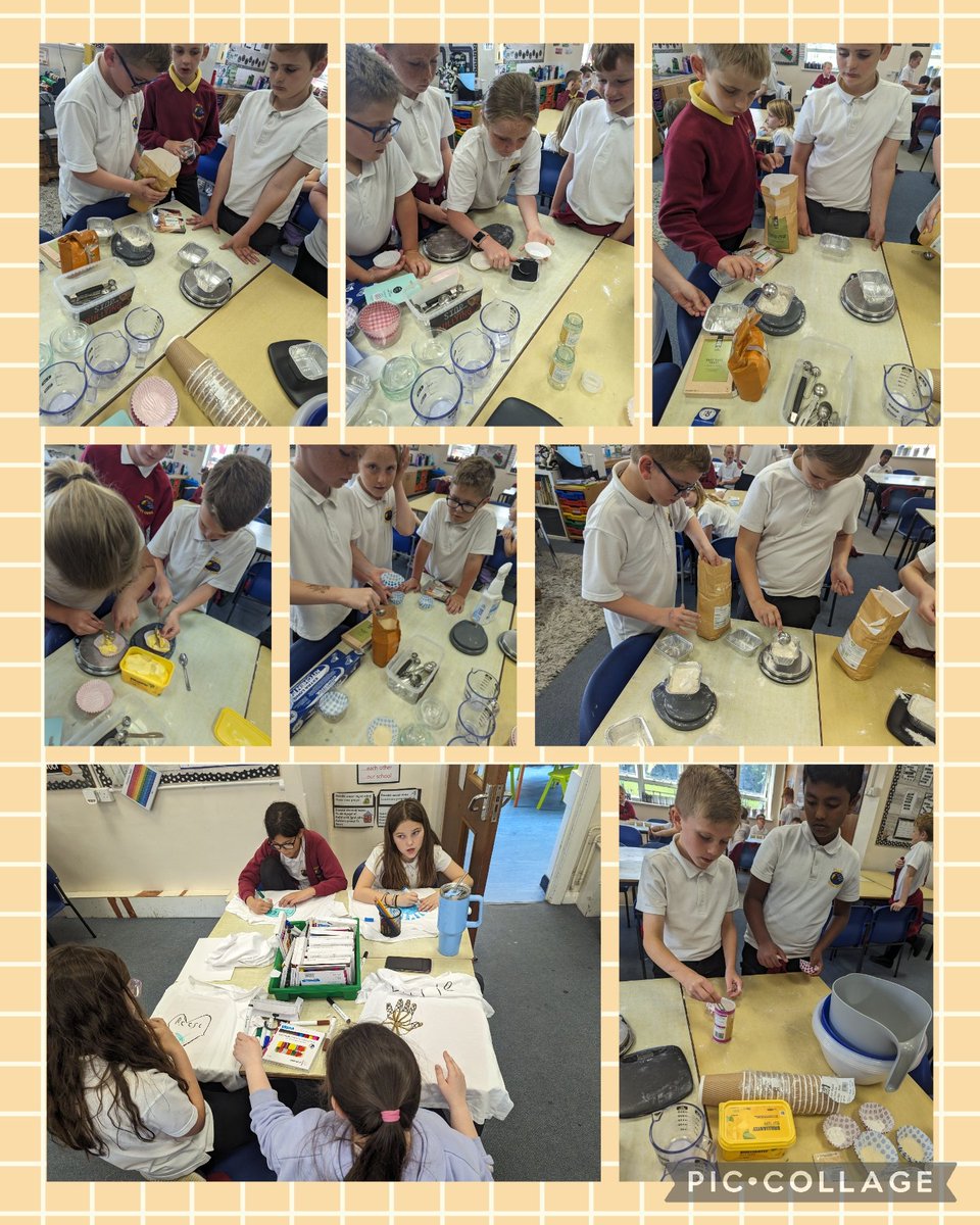 MaesOwen's tweet image. We&apos;ve used our Numeracy skills well in Dosbarth Miss Pye this afternoon, preparing our ingredients for the big bake tomorrow #ClassCafe #MegaMaths #Naanalicious 🇮🇳😋🧑‍🍳