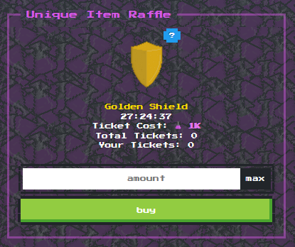 Our eighth powerful Unique Item is now LIVE in-game 🎉

Enter the raffle using your $GOO and have a chance to own the powerful Knight item before it's listed in the Item Shop!

Stake eth to 'steal' the item off other players and earn Blast Points whilst you hold it! <a href="/Blast_L2/">Blast</a> 🏭