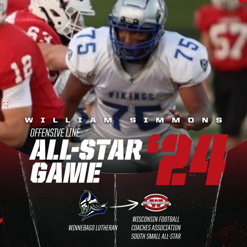Welcome to the South All Star Team William "Chop" Simmons!