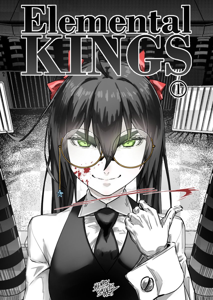HenrySaintsArt's tweet photo. Eis que finalmente temos a capa frontal de vol 1 de Elemental Kings, Makozinha trevosa e sanguinária, contratando com a capa do Fire Hearts. Iai, o que achou?
#elementalkings #elementalkingsmanga #mangabr #cover #mangacover https://t.co/nTIUwqzRLZ