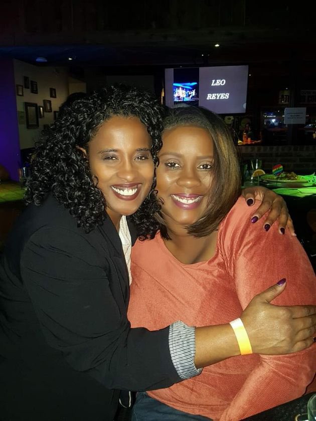 willdupreetv's tweet photo. Just spoke with Pflugerville City Council Member Kimberly Holiday about her friend Ara Duke, who was killed during Saturday’s Juneteenth event in Round Rock. 

Holiday (left) described Duke (right) as a bright light in her community who will be dearly missed. 

@KXAN_News https://t.co/Rfab28RK85
