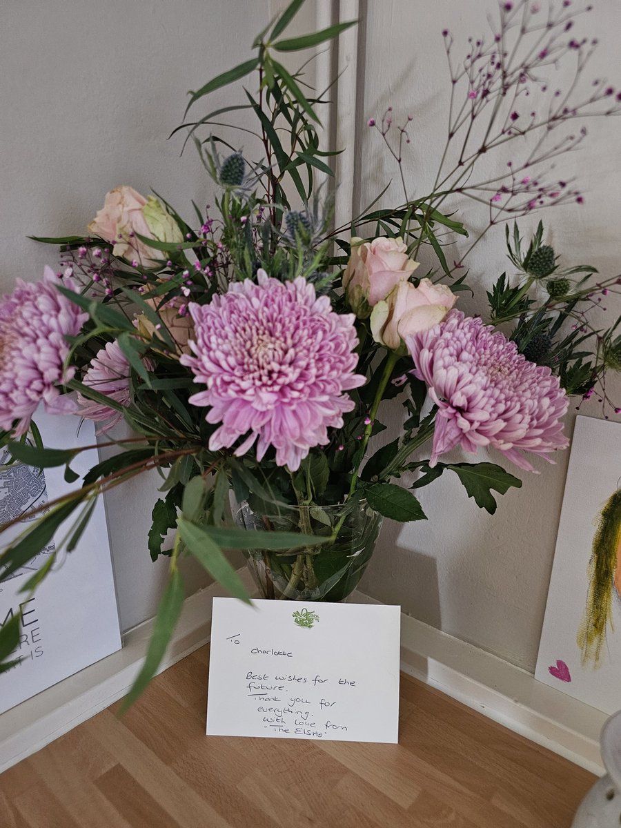 CStrangeTEP's tweet photo. Lovely flowers and card from my ELSAs to say thank you and goodbye! 💐🥰💖
It is definitely starting to sink in that I will no longer be a TEP from September! 
#ADayInTheLifeOfA_TEP #TwitterEPs #SoonToBeA_NQEP https://t.co/OILwxwCnFk