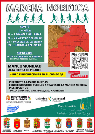 Marcha Nórdica en verano en la Comarca de Pinares rankajos.com/blog/marcha-no…