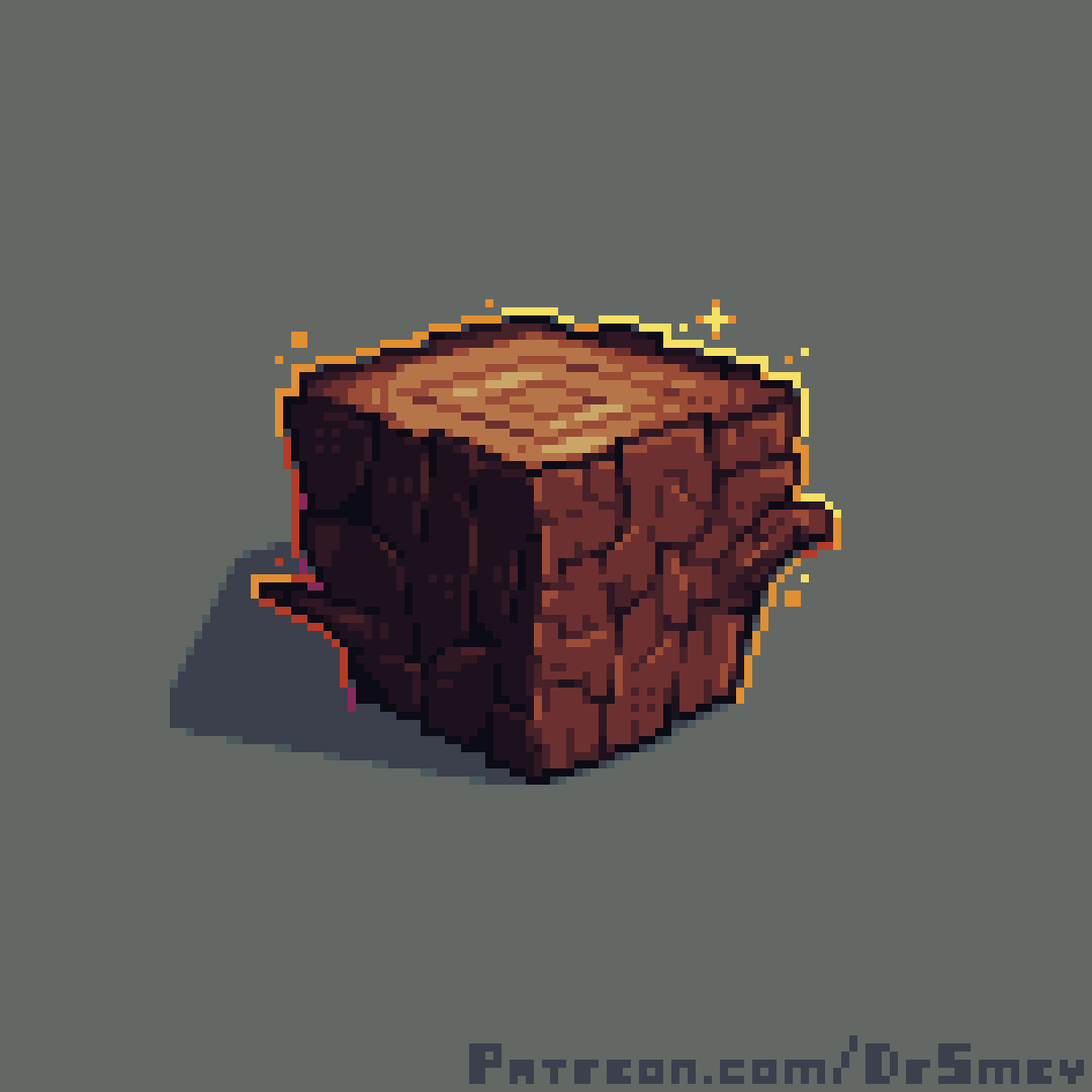 #aseprite #pixelart
Wood Cube
(Repost from September 2023)