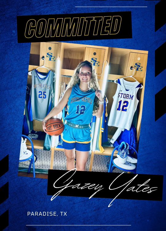 Gazey Yates (@gazey_yates) on Twitter photo When you check all the boxes you just know!!! So excited to announce my verbal commitment to <a href="/SavageStormWBB/">Savage Storm WBB</a>! Ready to get started! When you check all the boxes you just know!!! So excited to announce my verbal commitment to <a href="/SavageStormWBB/">Savage Storm WBB</a>! Ready to get started!