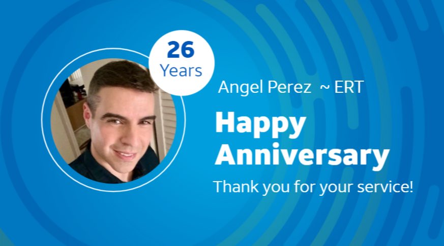 AT & T Cerritos Pride (@ert_cares) on Twitter photo Happy 26 year Service Anniversary Angel Perez π π Thank You for your years of service πππ½ππ₯³
<a href="/Connection_Exp/">Connection Experts</a> <a href="/dauntfav/">DMoran</a> <a href="/cbs4real/">Celeste</a>
<a href="/LifeAtATT/">Life at AT&T</a> #ERT #lifeAtAtt #bestwishes #connectionexperts #serviceanniversary Happy 26 year Service Anniversary Angel Perez π π Thank You for your years of service πππ½ππ₯³
<a href="/Connection_Exp/">Connection Experts</a> <a href="/dauntfav/">DMoran</a> <a href="/cbs4real/">Celeste</a>
<a href="/LifeAtATT/">Life at AT&T</a> #ERT #lifeAtAtt #bestwishes #connectionexperts #serviceanniversary