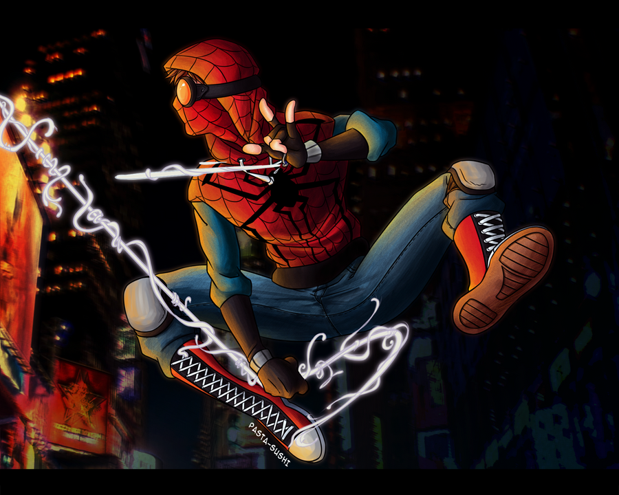 Spiderneo64's tweet photo. redesigned spidey #spiderman #RoseHiggins #spidersona #SpiderVerse https://t.co/Iu6ww4k7vh