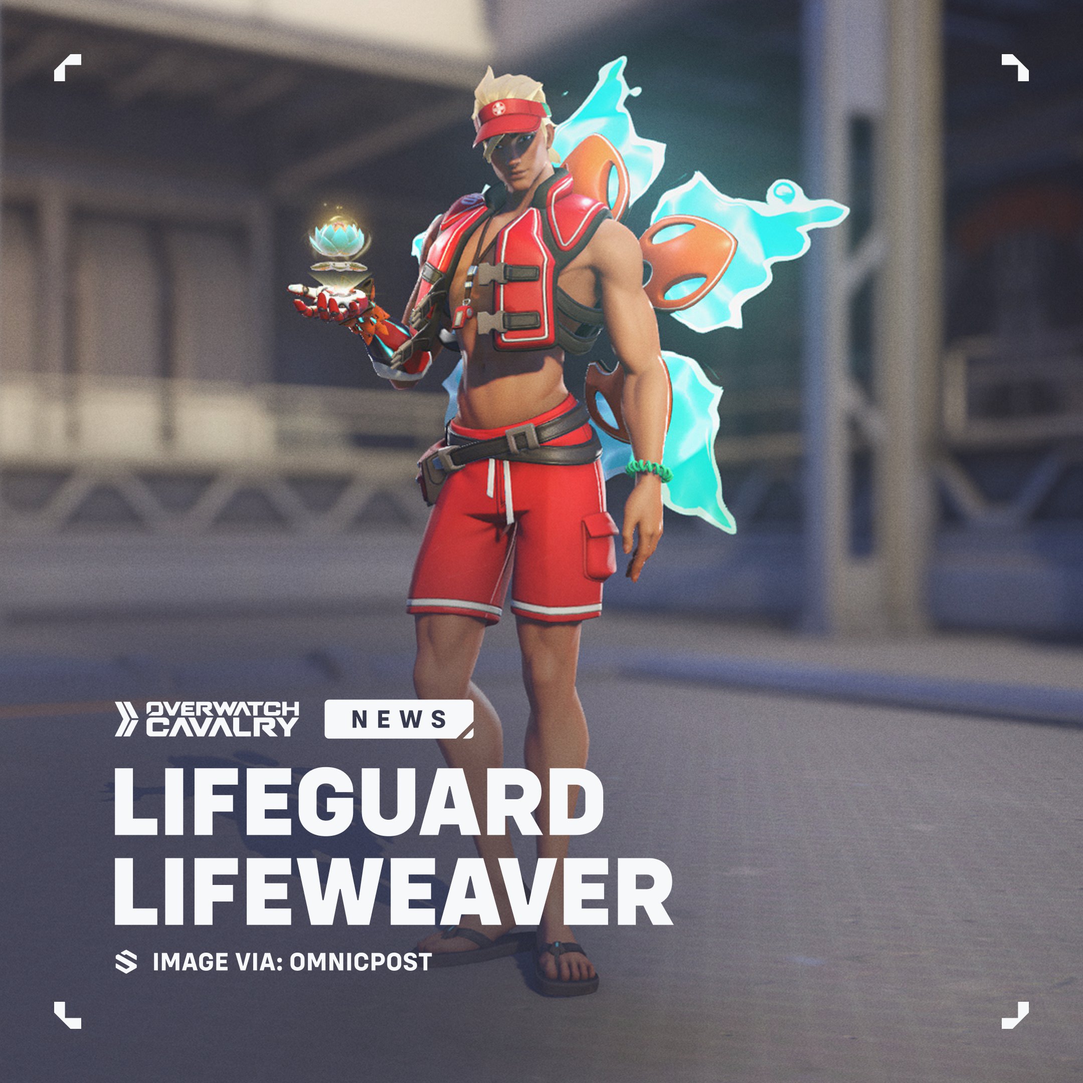 Overwatch Cavalry on X: “New #Overwatch2 Shop Skin: Lifeguard 