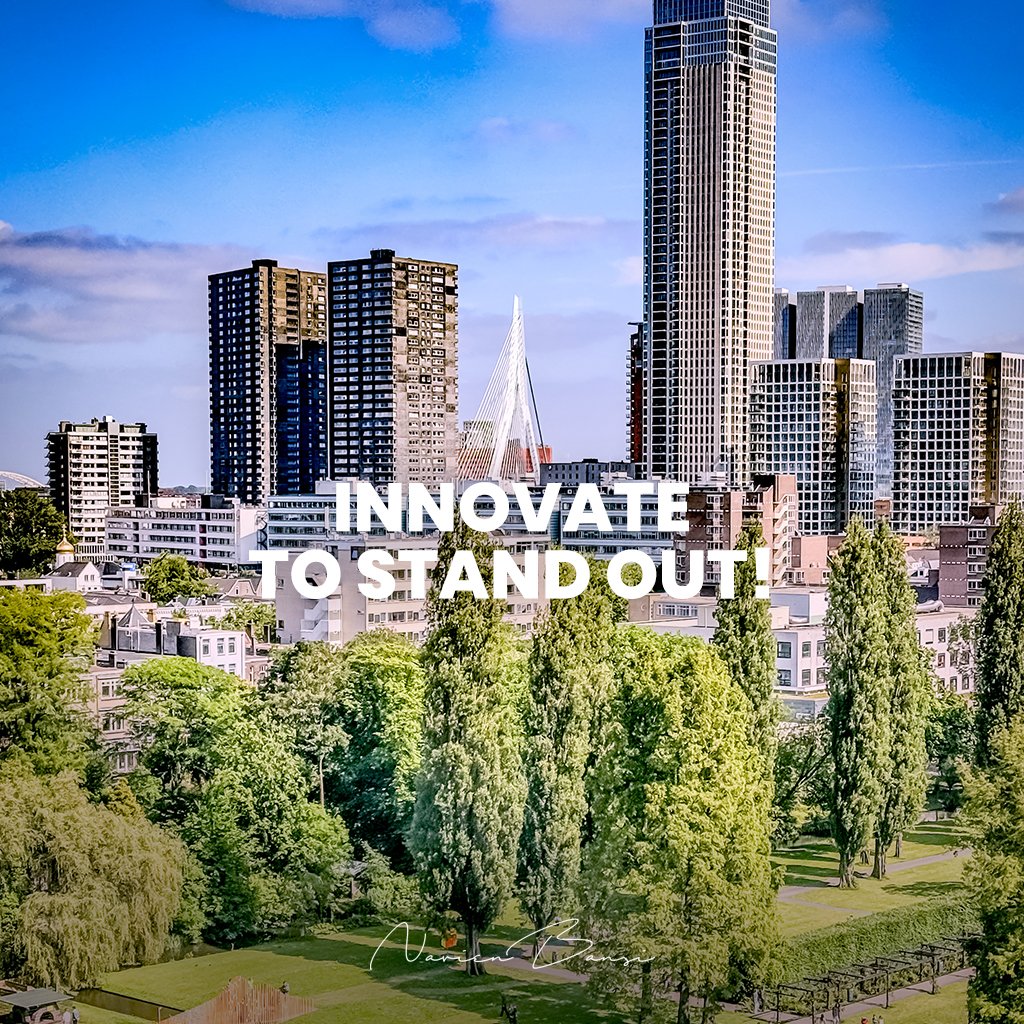 Innovation isn't just a trendy word.

How do you innovate with your marketing?

#Rotterdam #Skyline #TheNetherlands