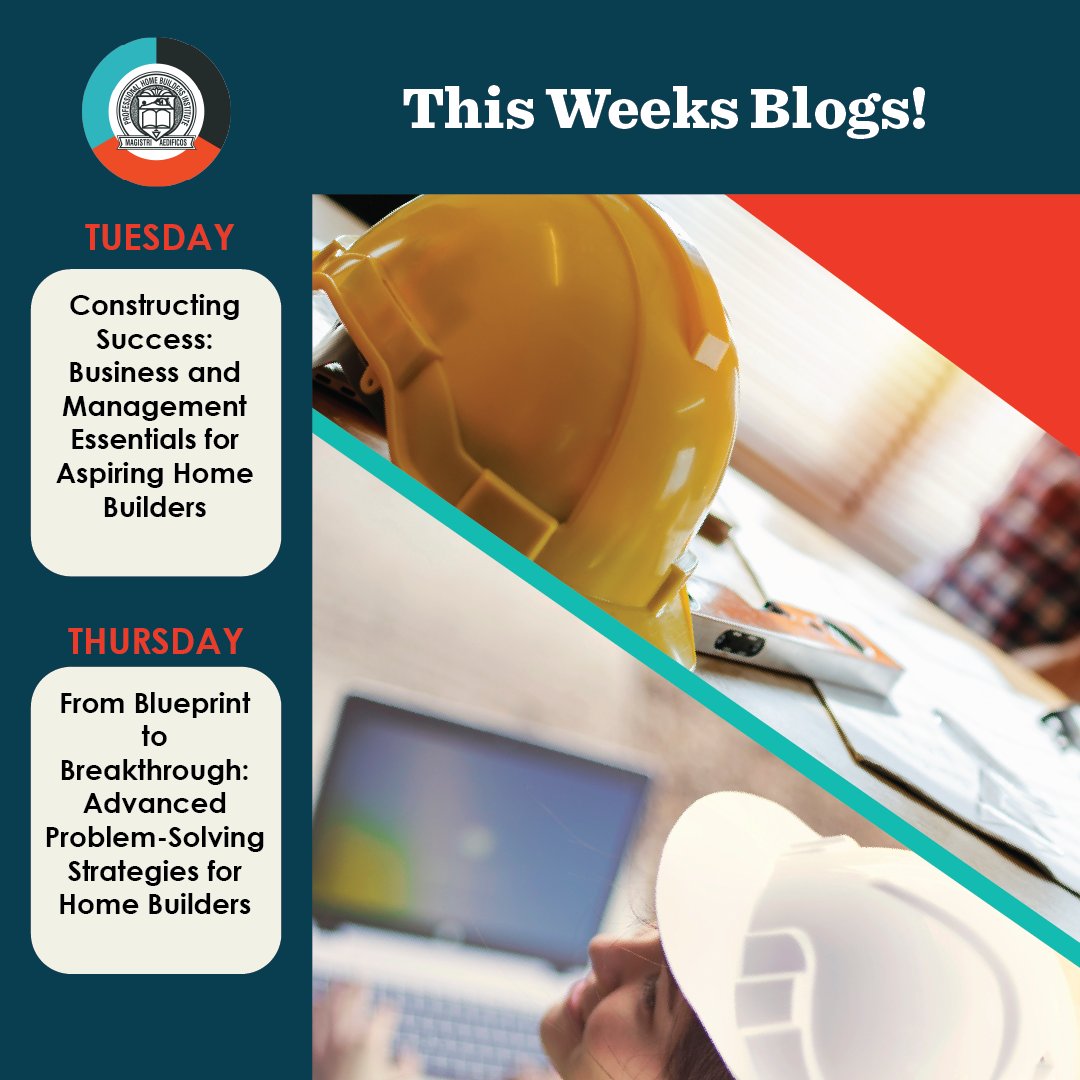 PHBInow's tweet photo. Catch up on last week's blog posts!

Stay ahead in the construction game with our weekly insights, check out our blog at https://t.co/Y2jEOaLpYM for the latest industry trends and tips 🏠 

#phbi #ConstructionEducation #ConstructionBlog #KnowledgeisPower #HomeBuilding https://t.co/jqmeAvjltm