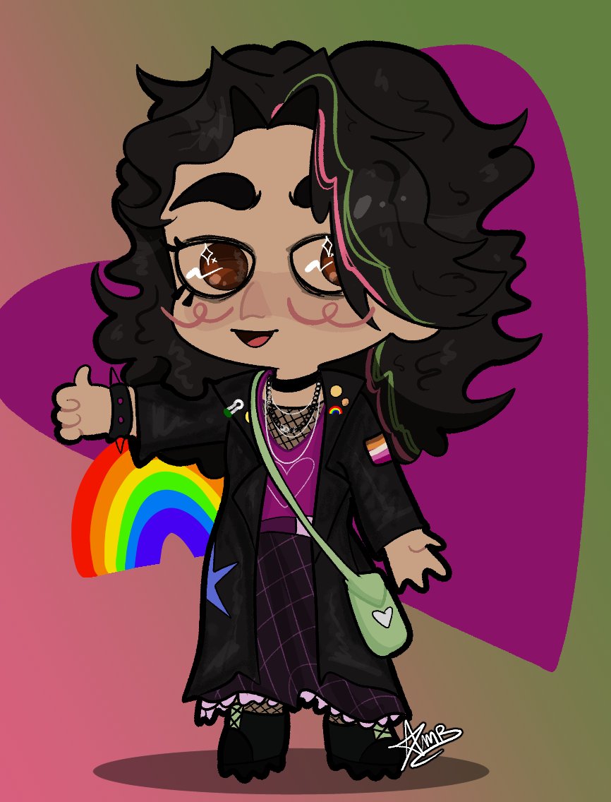 Thank you <a href="/townsofclowns/">merlin 🍉</a> for commissioning me on #VGen! I hope you enjoy! :D
