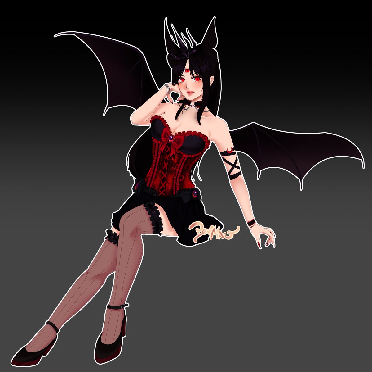 cerisbeech's tweet image. x.com/JustMawiee

JustMawiee completed the villain of Da Lore and Boss of The Evil Organization Red Moon, Lumina Night.