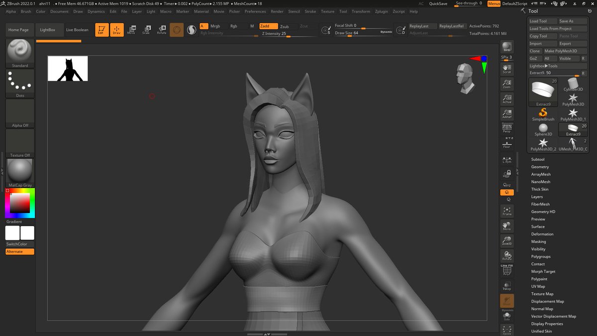 GsstudiosY's tweet image. one is for fun and the other is for a project I&apos;m involved. I still need to finish the first sculpt