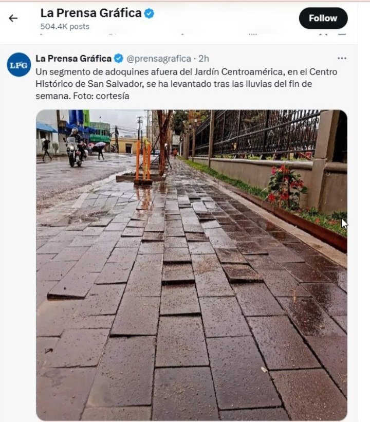 Eso era de esperarse. 
Todo lo que se hace a la carrera, se hará mal.
Y no será el único lugar que se desarme con el agua. 
Lamentable!!!