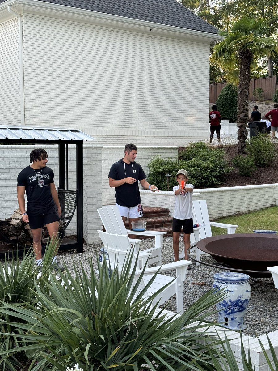 Shane Beamer (@coachsbeamer) on Twitter photo And no better way to spend it than with the players over at our house tonight !
Some programs talk about family -Itβs real here
Or as <a href="/CoachSElliott/">Shawn Elliott USC</a> said today β¦.I must not want to see 19 years π
Awesome group of guys on the <a href="/GamecockFB/">South Carolina Football</a> TEAM π€π» And no better way to spend it than with the players over at our house tonight !
Some programs talk about family -Itβs real here
Or as <a href="/CoachSElliott/">Shawn Elliott USC</a> said today β¦.I must not want to see 19 years π
Awesome group of guys on the <a href="/GamecockFB/">South Carolina Football</a> TEAM π€π»