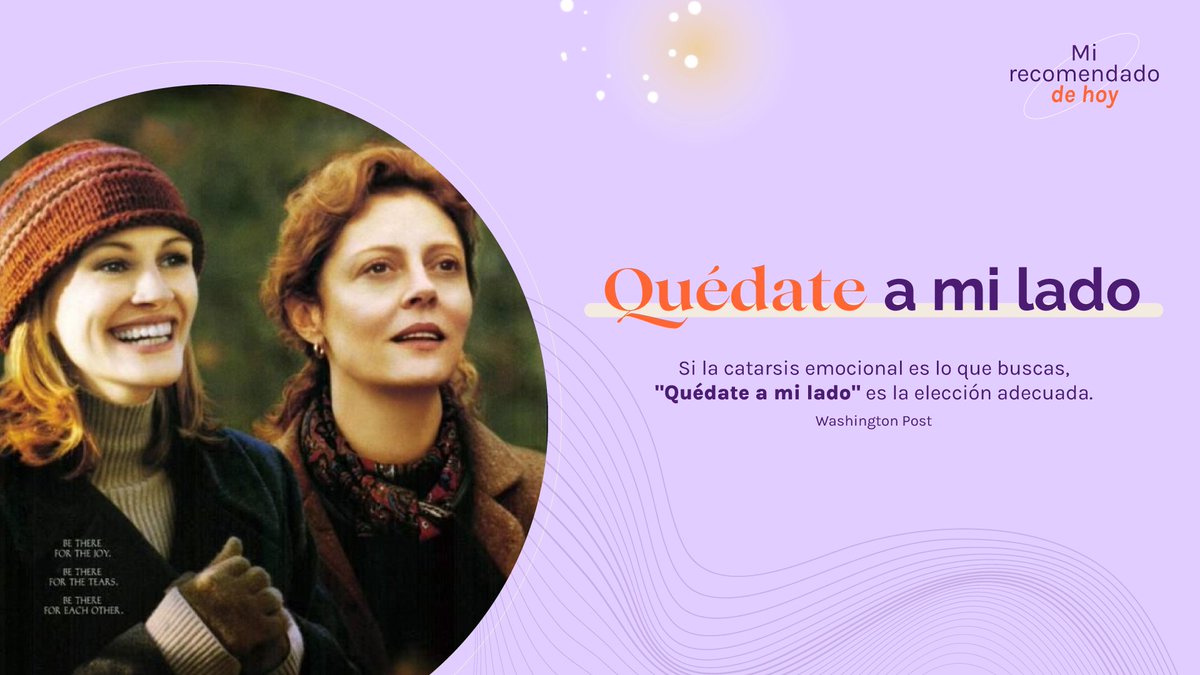 maritzagarzonv's tweet photo. 🙋🏼‍♀️ Hace unos días tuve la oportunidad de verme una película que me dejo una enseñanza muy linda sobre las relaciones que vamos creando en torno a un interés en común.

Esta película me recordó lo valioso que es construir relaciones basadas en el respeto y la empatía.✨ https://t.co/98OKV1wDl4