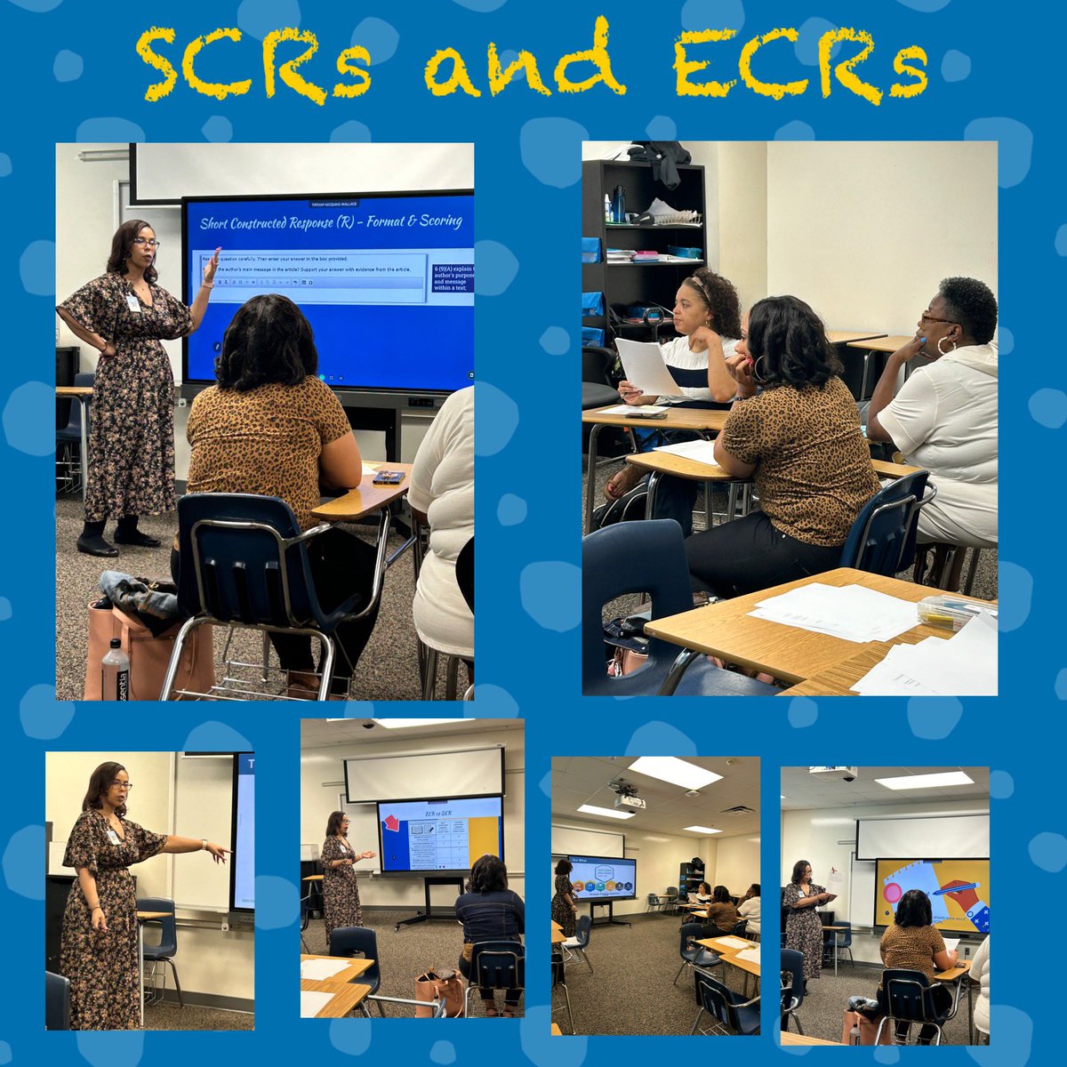 michelle_neyrey's tweet image. ELA Content Academy session reviewing SCR and ECR for STAAR and EOC.  @LitLeadingLady was a great presenter. @SpringISD
@SpringISD_Super @SISD_CoA @LaTracyHarris
@rlc1908