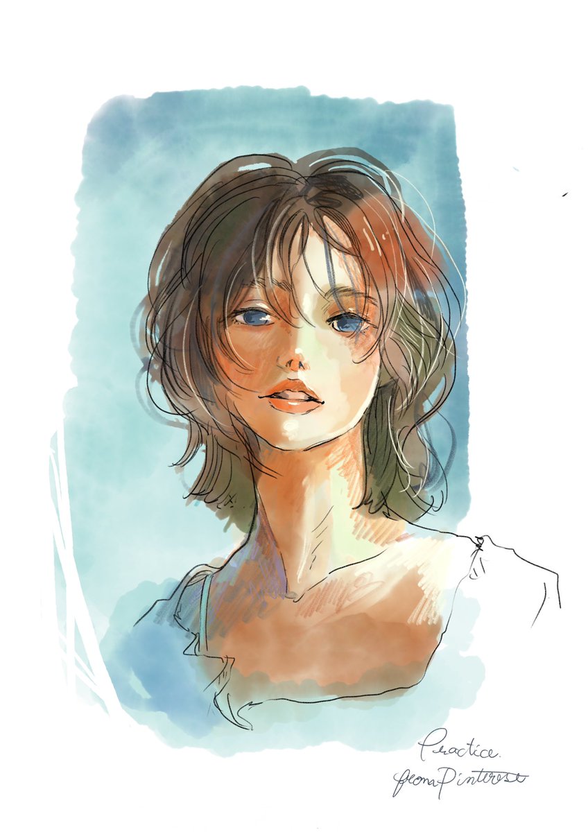 「Practice 」|渡邊 春菜のイラスト