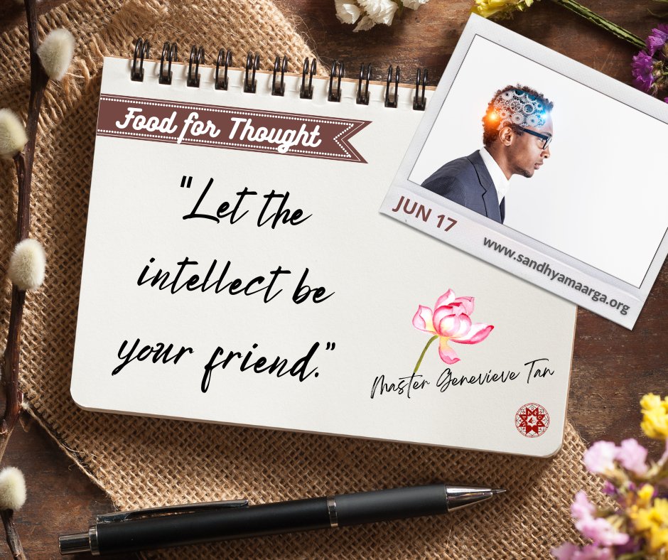 MasterGenevieve's tweet photo. “Let the #intellect be your #friend.” - #mastergenenevieve

#spiritualist #wisdom #spiritualmovement #Guru #philosophy #spiritualawakening https://t.co/JWlMd8hUGb