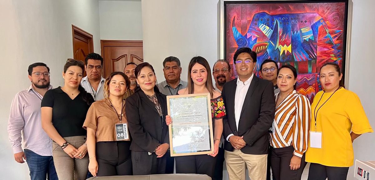SE REÚNE #COLEGIO DE #LICENCIADOS EN ADMINISTRACIÓN CON EL ÓRGANO SUPERIOR DE FISCALIZACIÓN DEL ESTADO DE #OAXACA.
 
Con el propósito de intercambiar experiencias y coadyuvar en el Desarrollo Municipal desde la perspectiva administrativa, se reunieron la C.P. Sarahí Noriega
