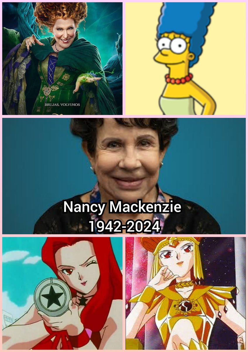 La querida  Nancy. Nos deja pero no nos deja. En paz descanse 🙌🏻