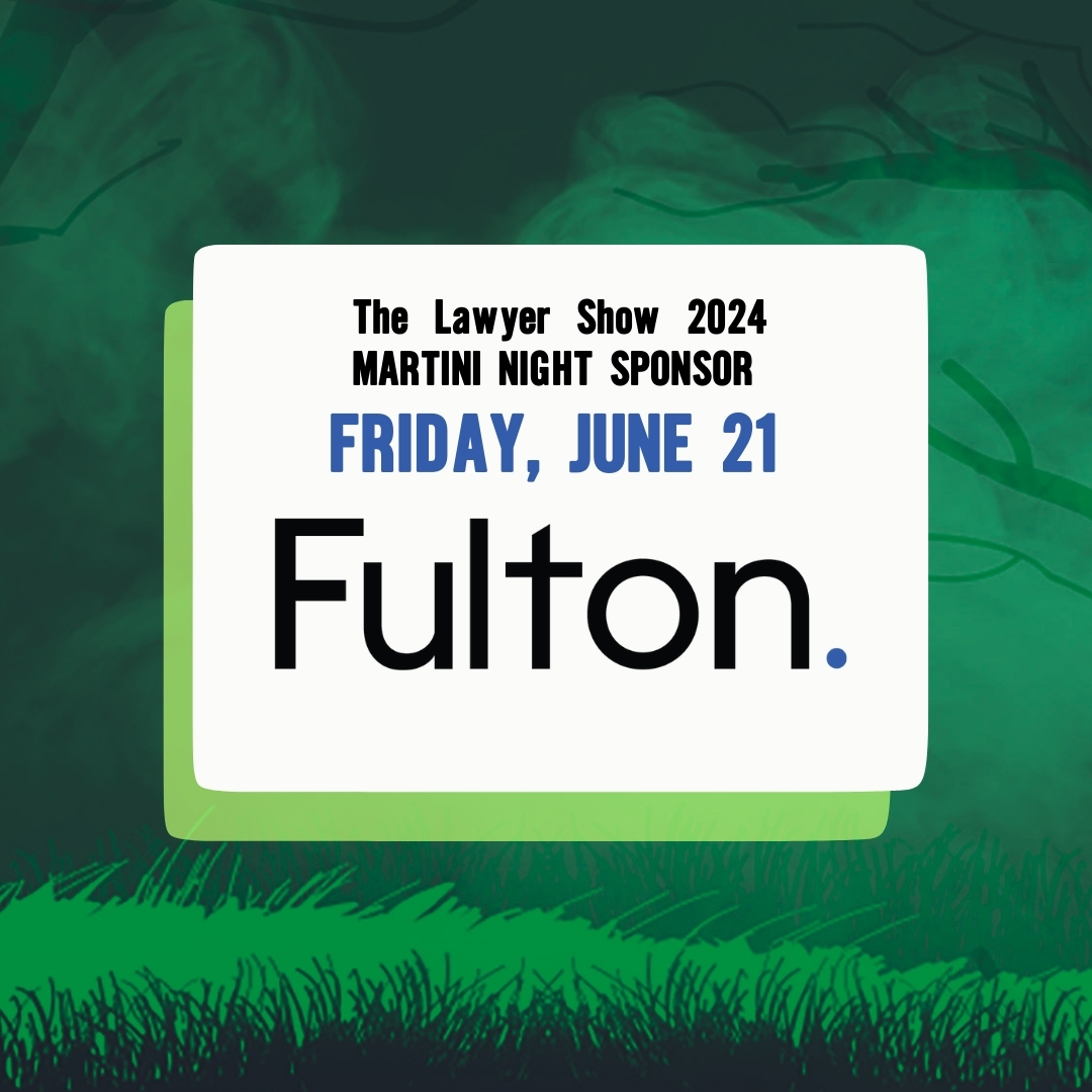 LawyerShow's tweet photo. 💫A warm thank you to Martini Night sponsors
Fulton &amp; Company Law Corporation for generously supporting the upcoming musical fundraiser for Touchstone Theatre! Get tickets: https://t.co/K7xYa6kQQe https://t.co/kTmGkP62x6