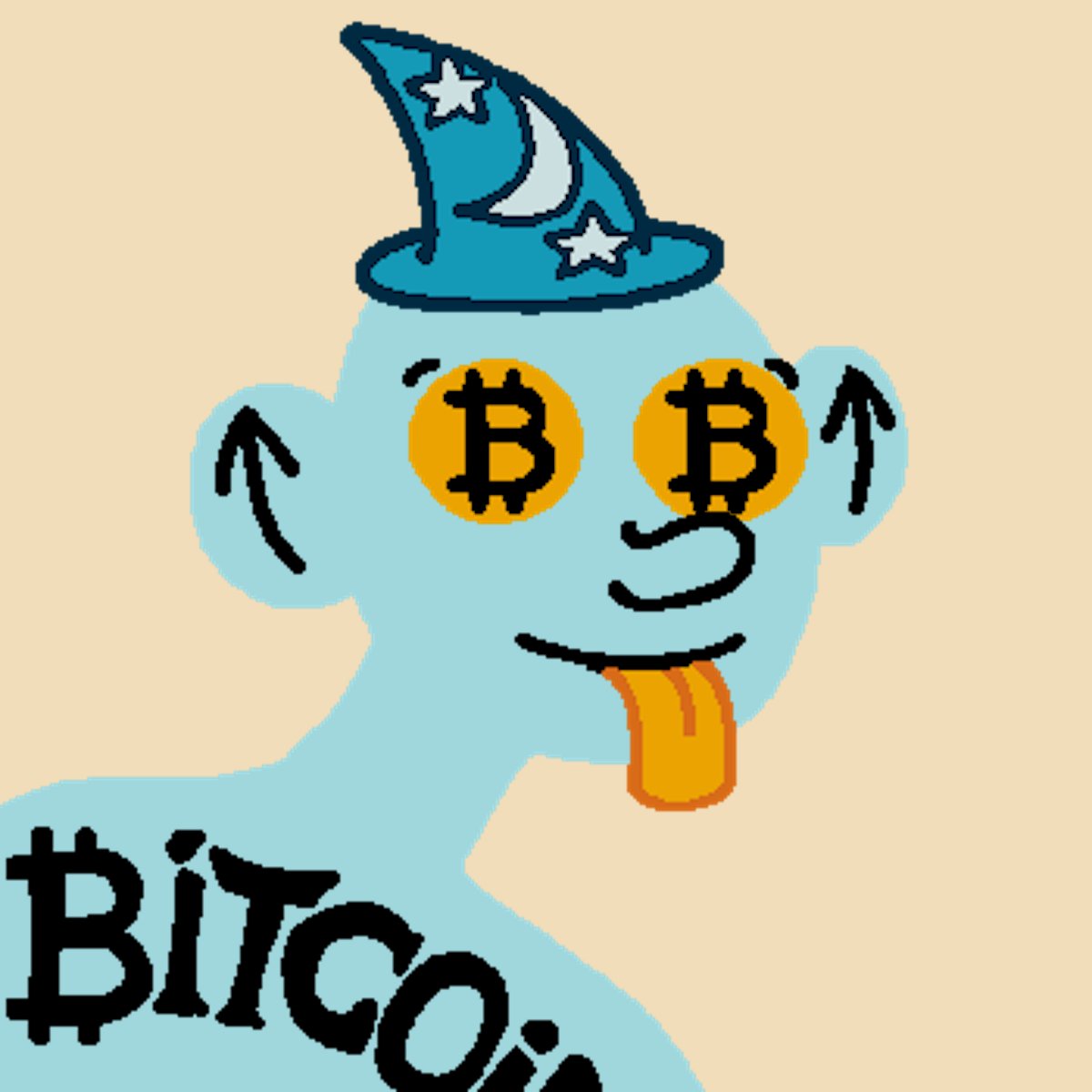 Born as a joke... 

now we landed on <a href="/MEonBTC/">Magic Eden on Bitcoin 🟧</a> and guarantee our eternal existence in the blockspace ✨

magiceden.io/ordinals/marke…… 

By the way, we realized that we're not the only bad ordinals art in space, it's quite crowded here actually.  

So, apart from us, what other