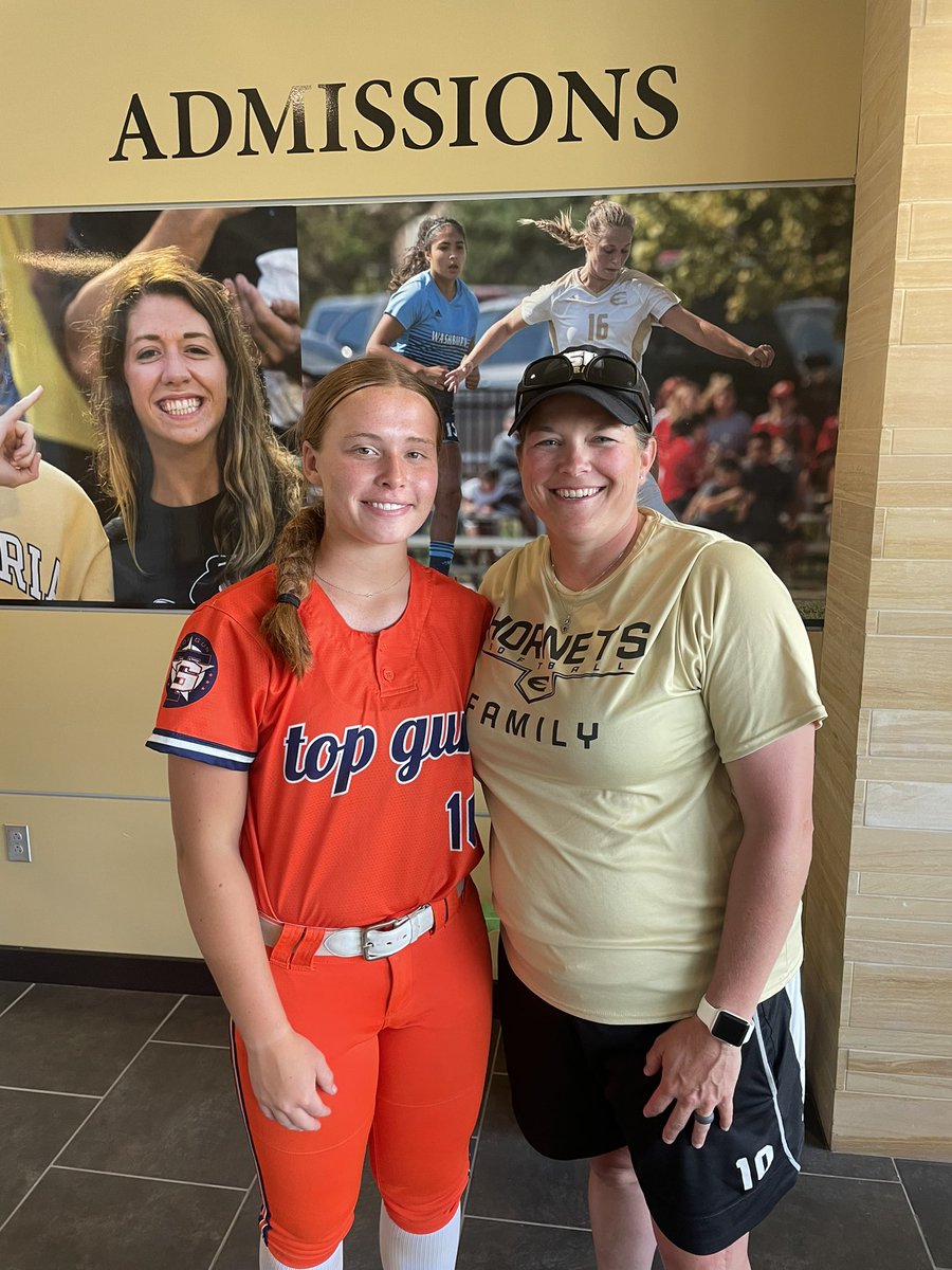 Thank you <a href="/EState_Softball/">Emporia State Softball</a> for the camp today! I had so much fun and took some things I can work on to keep improving.
<a href="/KansasRogers/">Top Gun 07 KS</a> <a href="/topgunfastpitch/">Top Gun Fastpitch</a>