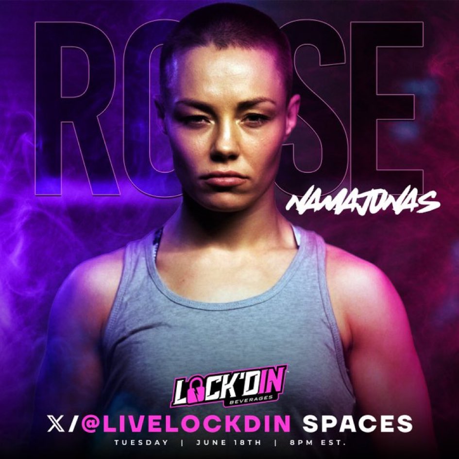 Labor Smart Inc. (@laborsmartnews) on Twitter photo #LockdIn Join <a href="/rosenamajunas/">Rose Namajunas</a>, <a href="/tom_zarro/">Tom Zarro</a>, <a href="/lockdinjoe/">LOCK’DINJOE</a> and <a href="/LockdInMikey/">Lock’ In</a> on #X #Spaces tomorrow 8pm EST on <a href="/LiveLockdIn/">Lock'dIn Beverages</a> #LockdIn Join <a href="/rosenamajunas/">Rose Namajunas</a>, <a href="/tom_zarro/">Tom Zarro</a>, <a href="/lockdinjoe/">LOCK’DINJOE</a> and <a href="/LockdInMikey/">Lock’ In</a> on #X #Spaces tomorrow 8pm EST on <a href="/LiveLockdIn/">Lock'dIn Beverages</a>