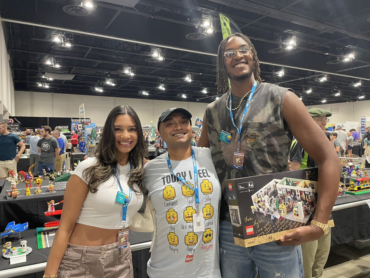 It was really dope chilling with you and Aysia at Brickworld <a href="/Original_Turner/">Myles Turner</a>, you do our community proud brother #Brickworld