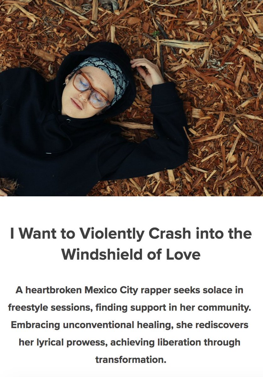We interview 'I Want to Violently Crash into the Windshield of Love' Director Fernanda Tovar #hiphopcinefest

wearemovingstories.com/we-are-moving-…