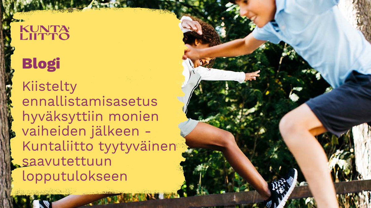 Ennallistamisasetus, jonka tavoitteena on pysäyttää #luontokato ja parantaa laajasti luonnon tilaa, hyväksyttiin monien vaiheiden jälkeen tänään. Vaiherikasta prosessia summaavat Miira Riipinen, Ilari Havukainen ja Hanna Muroma blogissaan.

👉kuntaliitto.fi/blogi/2024/kii…

#kaupungit