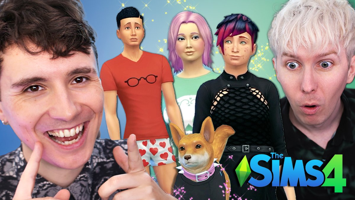 AmazingPhil's tweet photo. SIMS FASHION MAKEOVER SPECIAL EPISODE!! https://t.co/zUbQRzEHnW https://t.co/JwTvpidseQ