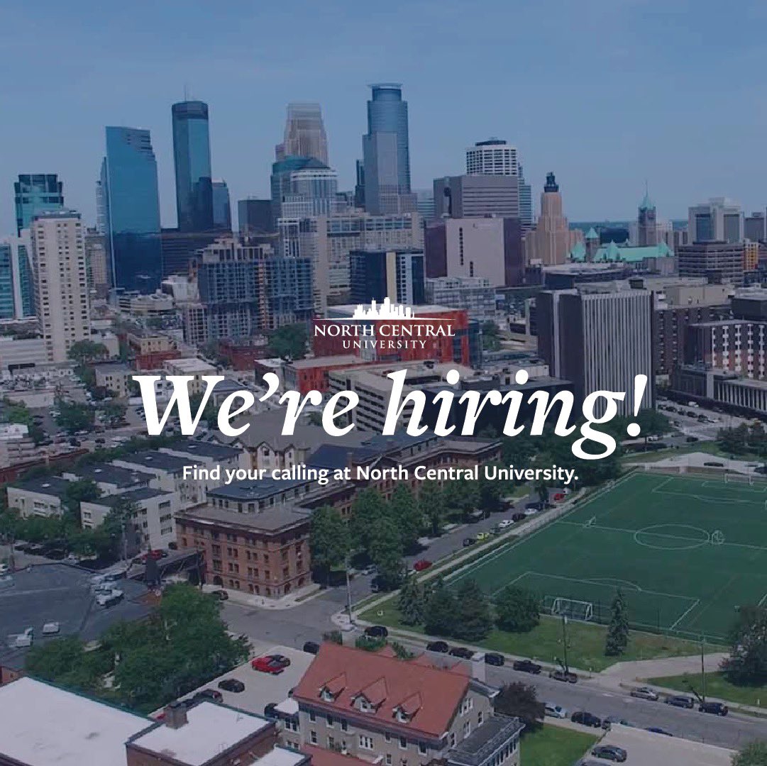 NorthCentral_MN's tweet image. We're hiring!
North Central University is looking for passionate and dedicated individuals to join our team. If you're ready to make a difference in the world of higher education, check out our job openings today!
northcentral.edu/employment/