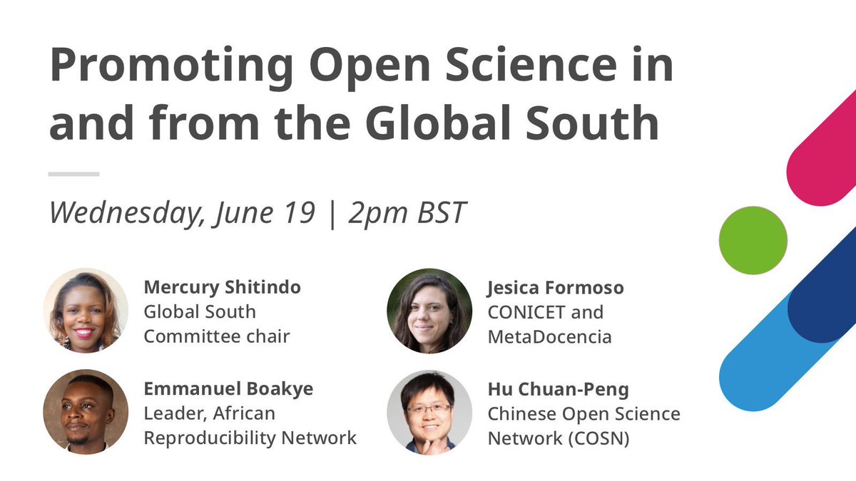 Brazilian Reproducibility Network (@brrepnetwork) on Twitter photo This Wednesday (June 19) at 10h Brasília/13h GMT, <a href="/hcp4715/">Hu Chuan-Peng | @hcp4715.bsky.social</a> from <a href="/ChineseOpenSci/">Chinese Open Science @ chineseopensci.bsky.social</a>, Jesica Formoso from <a href="/metadocencia/">MetaDocencia (@MetaDocencia@floss.social)</a> and @thescientistgh from <a href="/africanrepro/">African Reproducibility Network (AREN)</a> talk about promoting open science in and from the Global South. Register at elifesciences.org/events/ea9c924… This Wednesday (June 19) at 10h Brasília/13h GMT, <a href="/hcp4715/">Hu Chuan-Peng | @hcp4715.bsky.social</a> from <a href="/ChineseOpenSci/">Chinese Open Science @ chineseopensci.bsky.social</a>, Jesica Formoso from <a href="/metadocencia/">MetaDocencia (@MetaDocencia@floss.social)</a> and @thescientistgh from <a href="/africanrepro/">African Reproducibility Network (AREN)</a> talk about promoting open science in and from the Global South. Register at elifesciences.org/events/ea9c924…