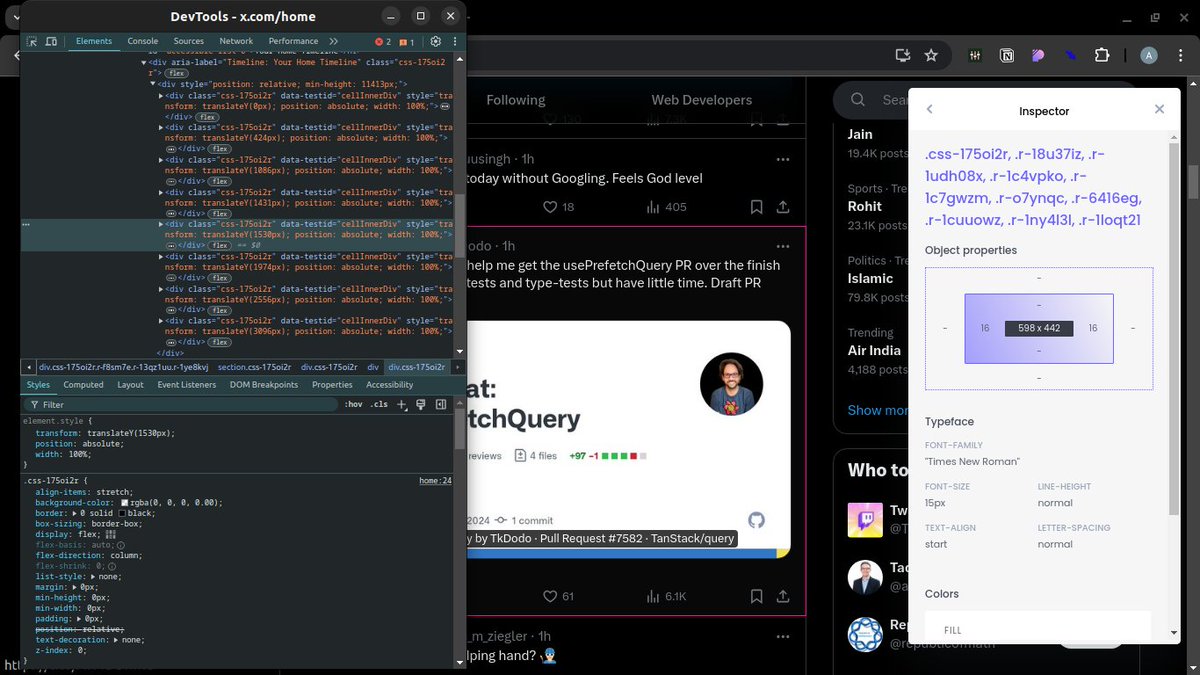 rayyadav_abi's tweet image. lots of DOMs got manipulated today....
#browserextension #chromedevtools