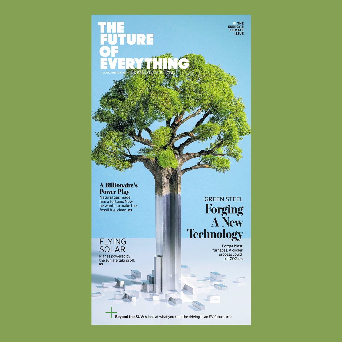 Some new work for <a href="/WSJ/">The Wall Street Journal</a> illustrating a cover and article about Greener Steel Production