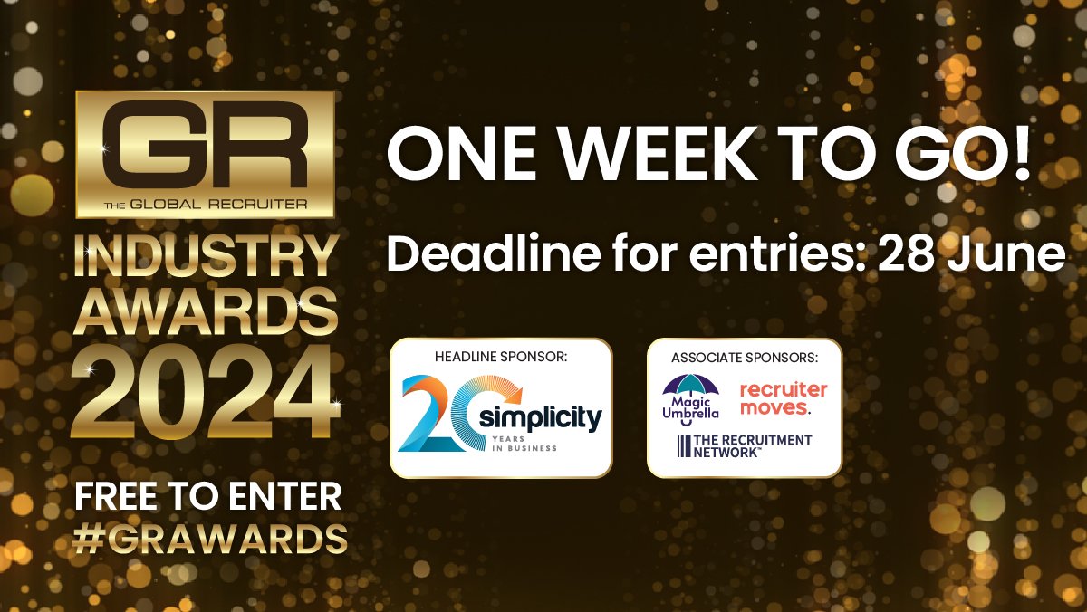 The Global Recruiter (@glblrecruiter) on Twitter photo ⭐️⭐️⭐️ One week to go ⭐️⭐️⭐️
Deadline 28th June to enter your submissions for The Global Recruiter Awards 2024.
Enter: ukawards.theglobalrecruiter.com
<a href="/ThinkSimplicity/">Simplicity</a> <a href="/TRNTweets/">The Recruitment Network</a> ⭐️⭐️⭐️ One week to go ⭐️⭐️⭐️
Deadline 28th June to enter your submissions for The Global Recruiter Awards 2024.
Enter: ukawards.theglobalrecruiter.com
<a href="/ThinkSimplicity/">Simplicity</a> <a href="/TRNTweets/">The Recruitment Network</a>