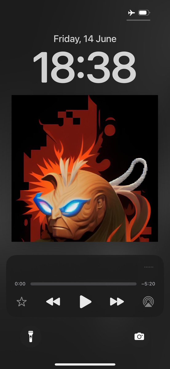 GM 
Monday 🗿
I would play some songs like dizz…

#art #nft #nfts #ai #eth #bitcoin