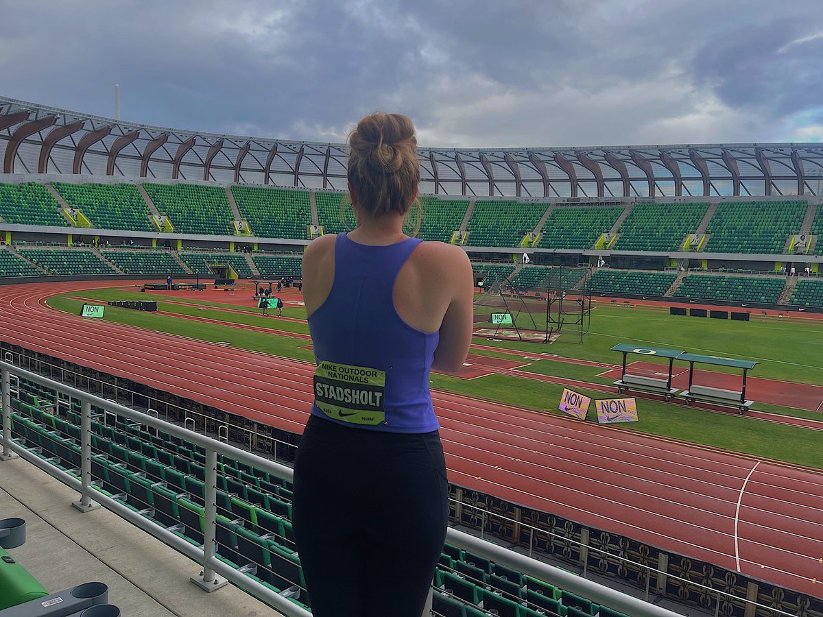 AddieStadsholt's tweet photo. It was an amazing experience to compete at USATF U20’s(hammer) and Nike Outdoor Nationals(sp, disc, hammer) this week! I didn’t perform how I wanted to in any of my events, I’m still very grateful for this experience, and ready to use this as motivation going into my senior year! https://t.co/7BEMLYySJx