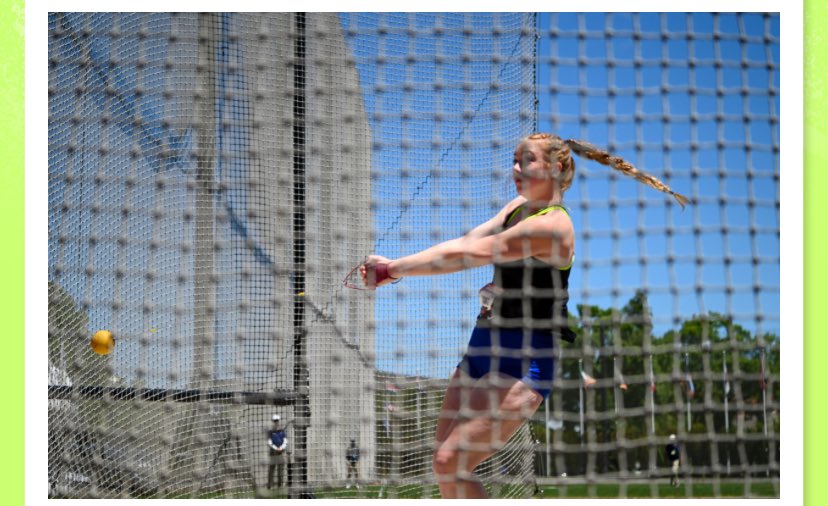 AddieStadsholt's tweet photo. It was an amazing experience to compete at USATF U20’s(hammer) and Nike Outdoor Nationals(sp, disc, hammer) this week! I didn’t perform how I wanted to in any of my events, I’m still very grateful for this experience, and ready to use this as motivation going into my senior year! https://t.co/7BEMLYySJx
