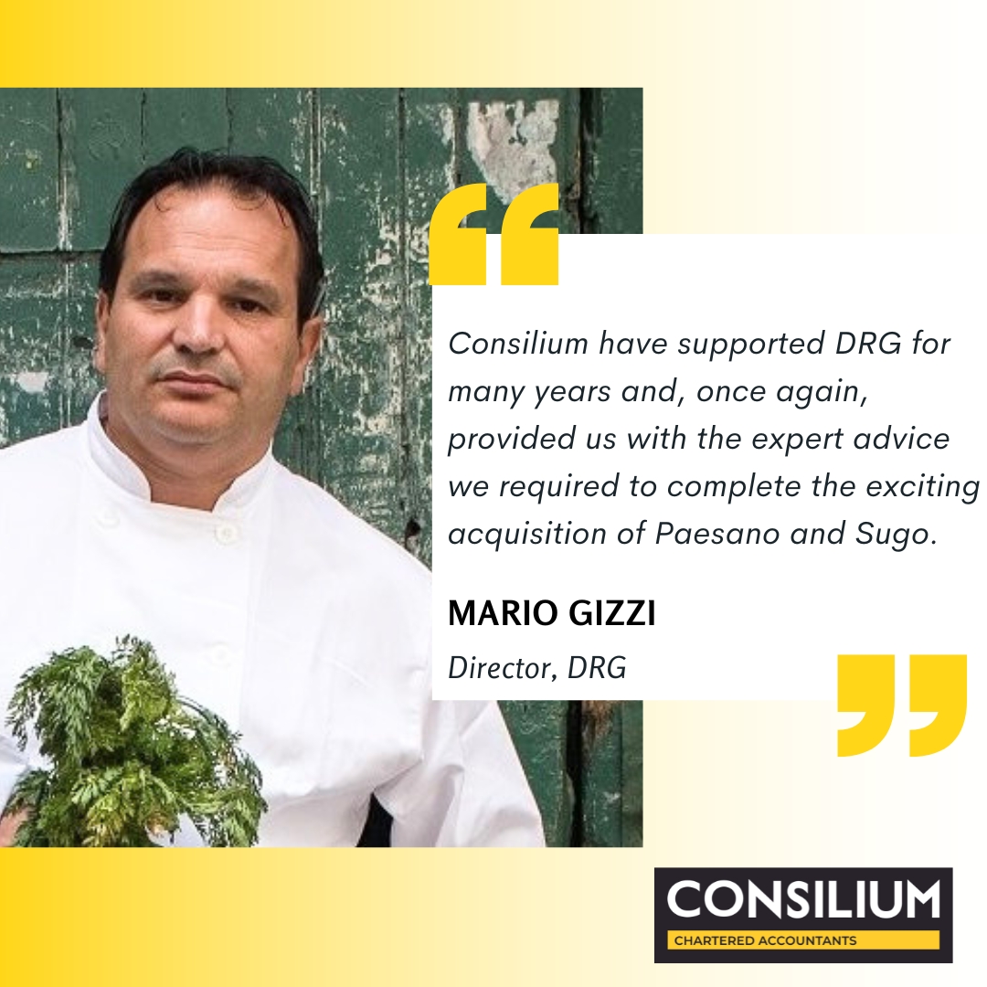 ConsiliumCA's tweet photo. Expert advice: here’s what Mario Gizzi of @ILoveDiMaggios had to say about our role in their latest acquisition...
#CorporateFinance #LeadAdvisory #Deals #ConsiliumCA https://t.co/cPLy77oWzo