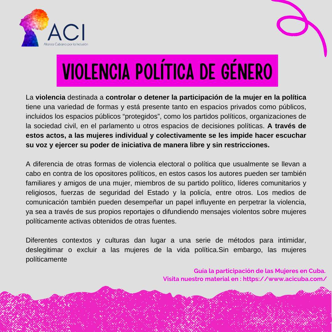 Alianza Cubana por la Inclusión tweet media