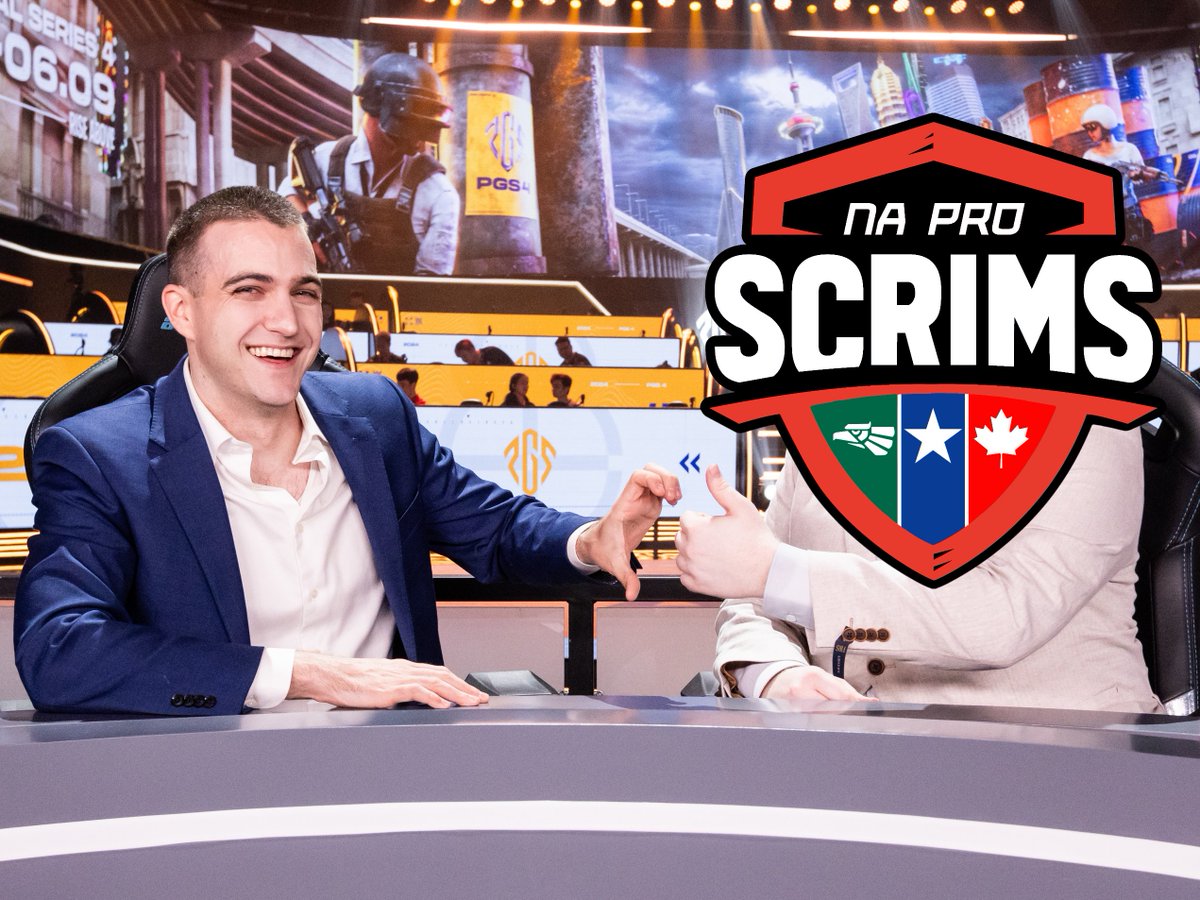 Cameron Davis (@cammmyd) on Twitter photo Tonight features the glorious return of <a href="/NAProScrimsPUBG/">AMERICAS PUBG SCRIMS | PC</a> streams!
7PM Eastern Mondays and Tuesdays.
Will sometimes pick up more days as well depending on schedule. Tonight features the glorious return of <a href="/NAProScrimsPUBG/">AMERICAS PUBG SCRIMS | PC</a> streams!
7PM Eastern Mondays and Tuesdays.
Will sometimes pick up more days as well depending on schedule.