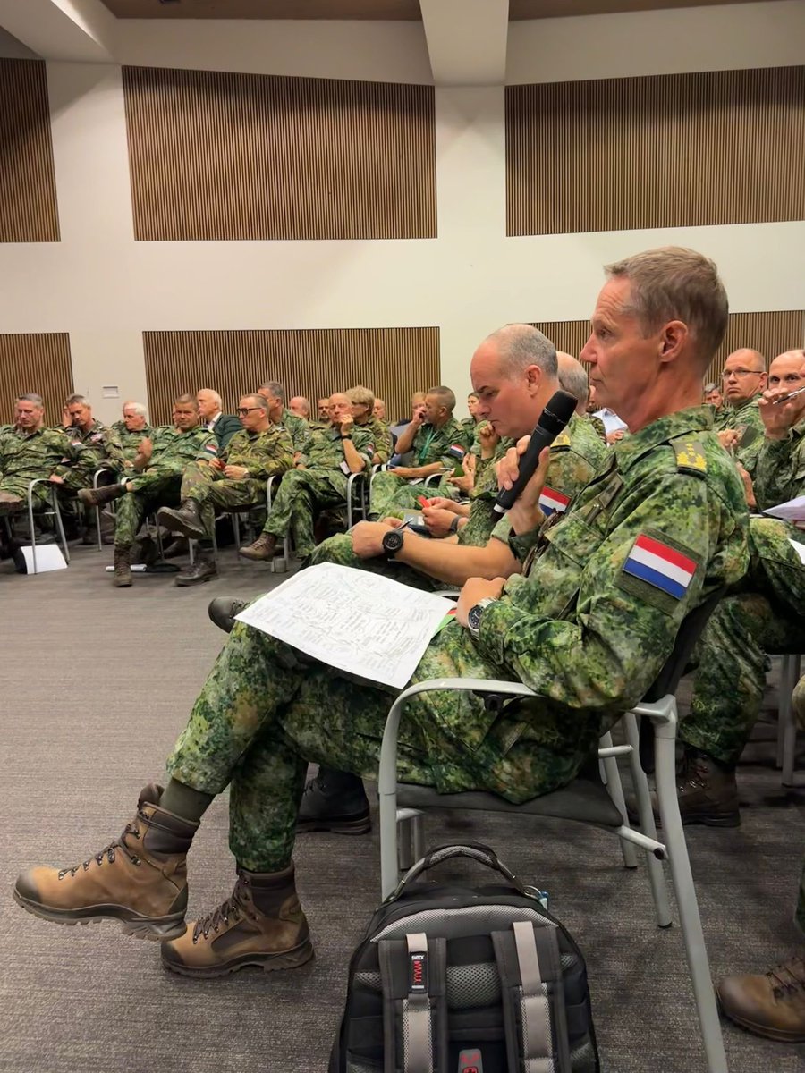 Commander 1 German-Netherlands Corps (@com_1gnc) on Twitter photo Today I joined army generals and colonels in a mission-vision-strategy session, chaired by our army commander. Warfighting capable, pro-active and adaptive, based on mission command and simplicity were key topics. <a href="/1GENLCorps/">1 German-Netherlands Corps</a> plays an important role in the <a href="/landmacht/">Koninklijke Landmacht</a> future. Today I joined army generals and colonels in a mission-vision-strategy session, chaired by our army commander. Warfighting capable, pro-active and adaptive, based on mission command and simplicity were key topics. <a href="/1GENLCorps/">1 German-Netherlands Corps</a> plays an important role in the <a href="/landmacht/">Koninklijke Landmacht</a> future.