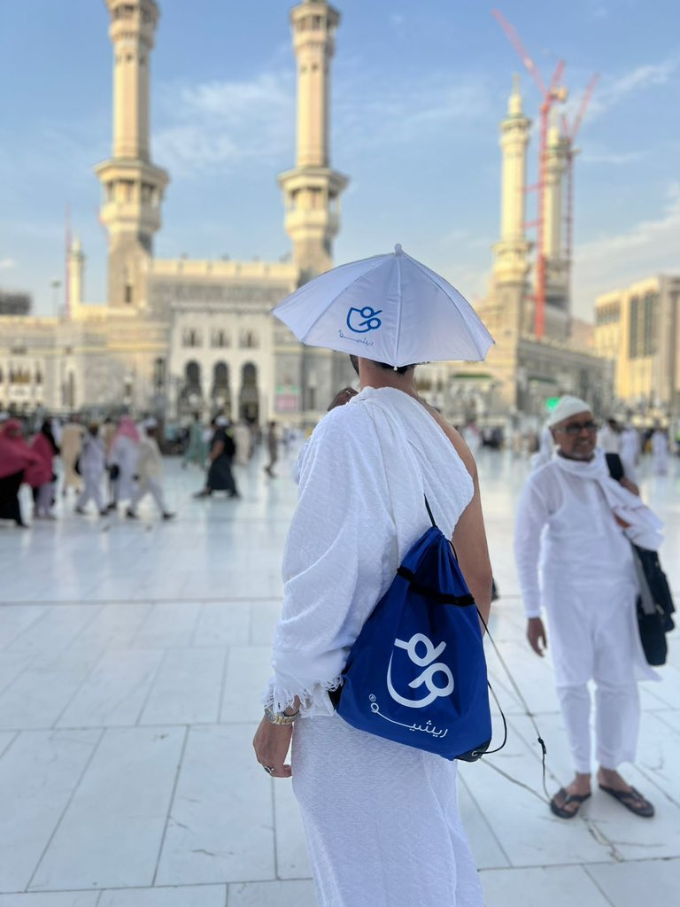 ratio_sa's tweet photo. وفي ختام اجواء من الروحانية والسرور لحجاج بيت الله، سعدنا بمشاركتنا لخدمة ضيوف الرحمن تقبل الله منهم صالح أعمالهم 🙏🏼💙

#ريشيو #خدمتكم_شرف #يسر_وطمأنينة #حج_1445 #ratio 
#ريشيو_الحرم https://t.co/v66liieK0q