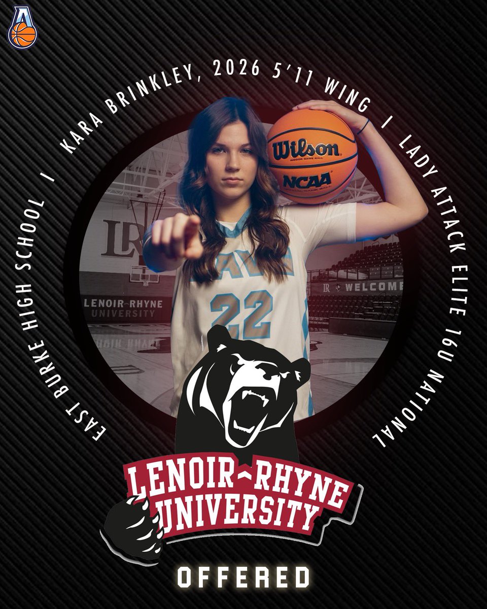 Kara Brinkley (@karabrinkley3) on Twitter photo After a great conversation with <a href="/CoachGDSmith/">Grahm Smith</a>, I am blessed to receive a offer from <a href="/LRUWBB/">Lenoir-Rhyne Women's Basketball</a>.
Thank you for believing in me!
<a href="/CrystalLBartle3/">Crystal L Bartlett</a> <a href="/LADYATTACKELITE/">Lady Attack Elite Basketball</a> <a href="/Assist_U_/">AssistU Recruiting</a>
<a href="/CoachJ0_/">Coach Jay</a> <a href="/FOPBasketball/">Coach Anthony George</a> After a great conversation with <a href="/CoachGDSmith/">Grahm Smith</a>, I am blessed to receive a offer from <a href="/LRUWBB/">Lenoir-Rhyne Women's Basketball</a>.
Thank you for believing in me!
<a href="/CrystalLBartle3/">Crystal L Bartlett</a> <a href="/LADYATTACKELITE/">Lady Attack Elite Basketball</a> <a href="/Assist_U_/">AssistU Recruiting</a>
<a href="/CoachJ0_/">Coach Jay</a> <a href="/FOPBasketball/">Coach Anthony George</a>