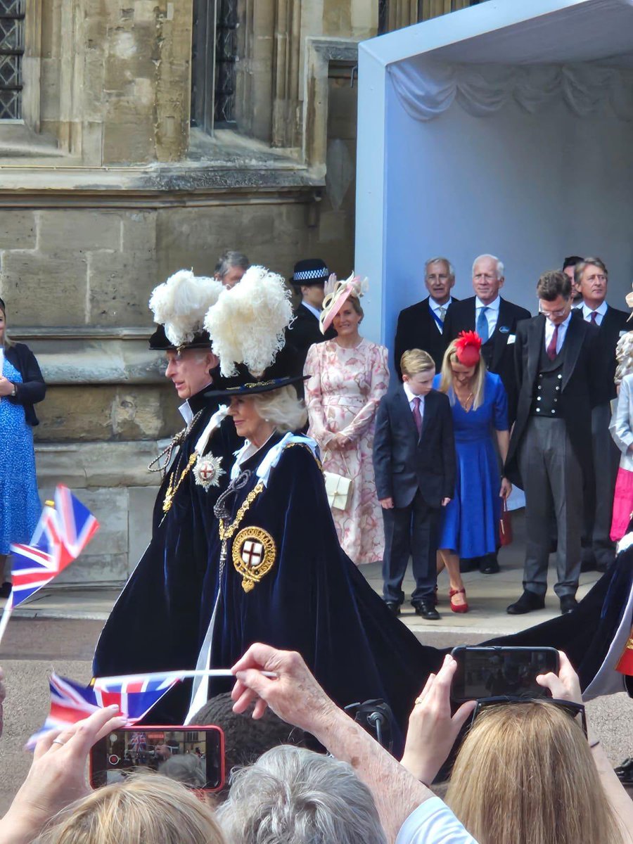 cultureconcierg's tweet photo. A truly memorable few days for our special guest who was thrilled to experience the traditional British pageantry of The Order of The Garter in Windsor today, as well as The King’s Birthday Parade, Trooping The Colour, on Saturday. https://t.co/yAdW02Gtil