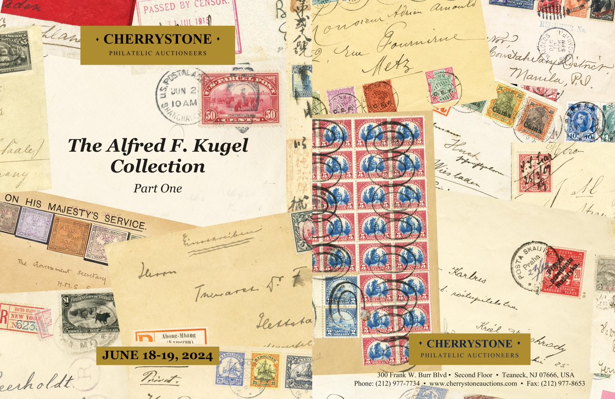 The Al Kugel Sale Begins tomorrow at 10am
cherrystoneauctions.com